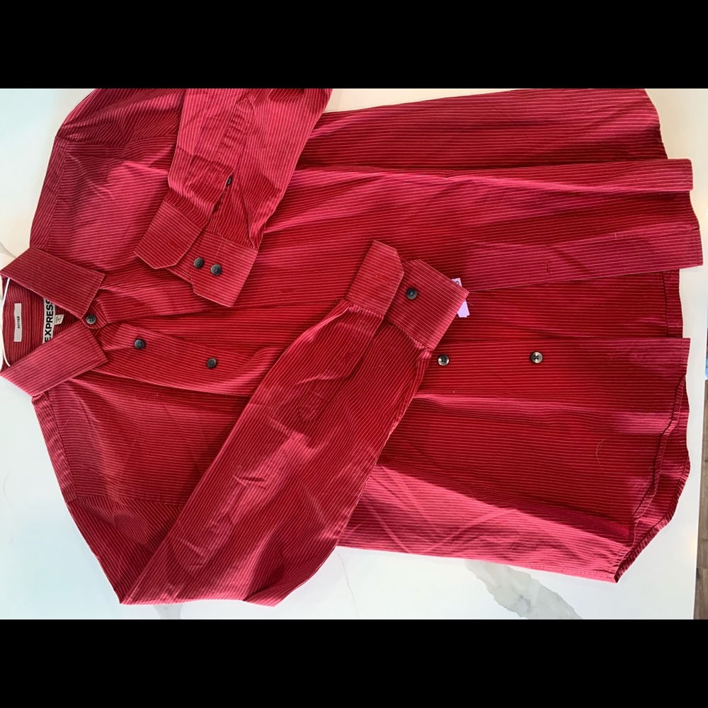 Mens Express Dress Shirt Size Medium